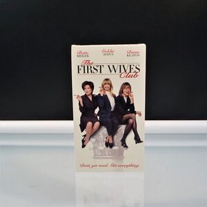 The First Wives Club VHS 1996 Movie Bette Midler Goldie Hawn Diane Keaton